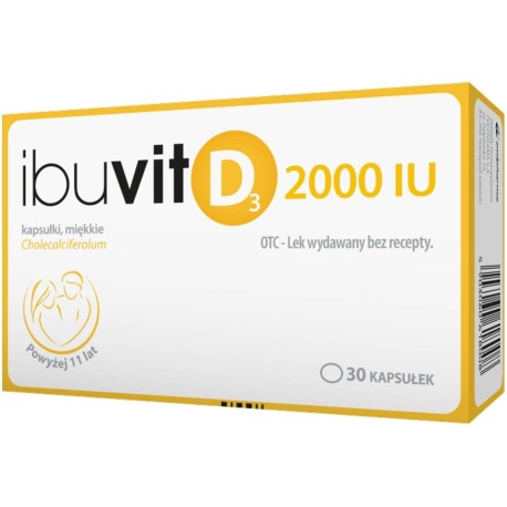 Ibuvit D3 2000 IU x 30 kaps.
