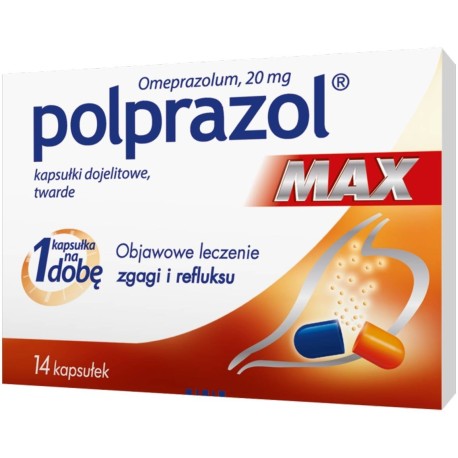 Polprazol Max 20 mg x 14 kaps.