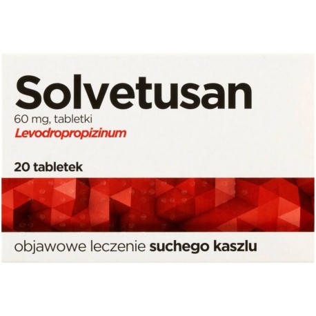 Solvetusan Tabletki 60 mg 20 sztuk