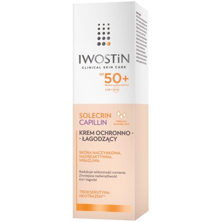 Iwostin Solecrin Capillin Krem ochronno-łagodzący SPF 50+ 50 ml