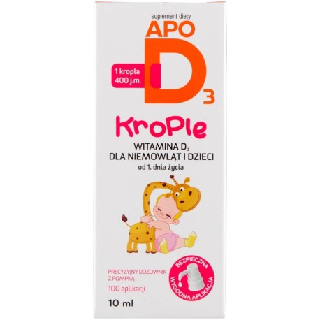 ApoD3 400 j.m. Suplement diety krople 10 ml