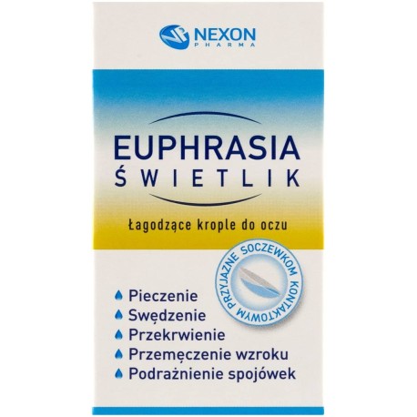 Euphrasia Świetlik Łagodzące krople do oczu 10 ml