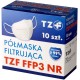 Półmaska filtrująca TZF FFP3 NR 10 sztuk