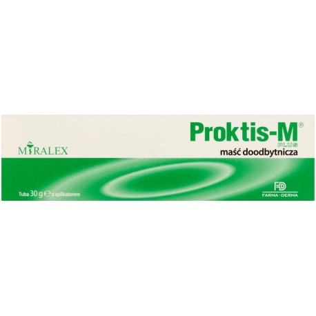 Proktis-M Plus Wyrób medyczny maść doodbytnicza 30 g