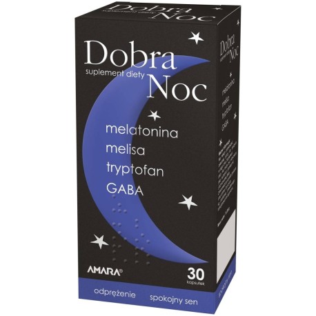 Dobra Noc Suplement diety 11,85 g (30 sztuk)