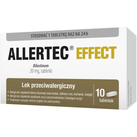 Allertec Effect 20 mg x 10 tabl