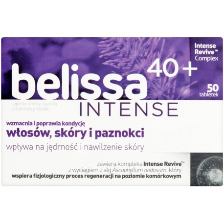 Belissa Intense 40+ Suplement diety 50 tabletek