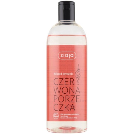 Ziaja Żel pod prysznic czerwona porzeczka 500 ml