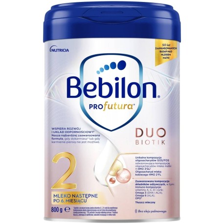 Bebilon Profutura Duobiotik 2 Mleko następne po 6. miesiącu 800 g
