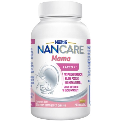 NAN Care Mama Lacto+ Suplement diety dla mam karmiących piersią 20,9 g (28 sztuk)