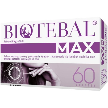 Biotebal Max 10 mg x 60 tabl.