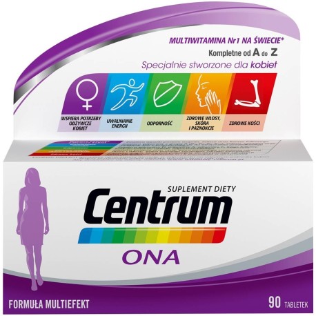 Centrum Suplement diety ona 143 g (90 sztuk)