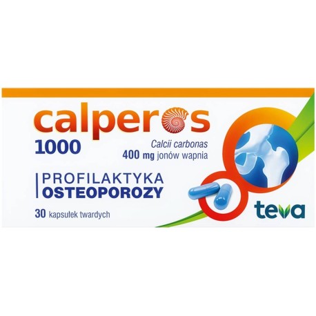 Calperos 1000 Kapsułki twarde 30 sztuk