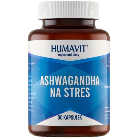 Humavit Suplement diety ashwagandha na stres 30 sztuk