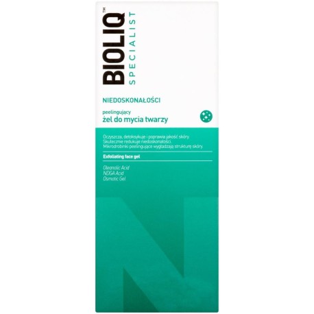 Bioliq Specialist Niedoskonałości Peelingujący żel do mycia twarzy 125 ml