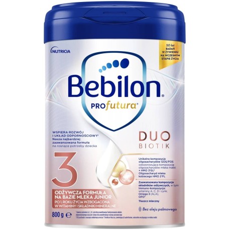 Bebilon Profutura Duobiotik 3 Formuła na bazie mleka po 1. roku życia 800 g