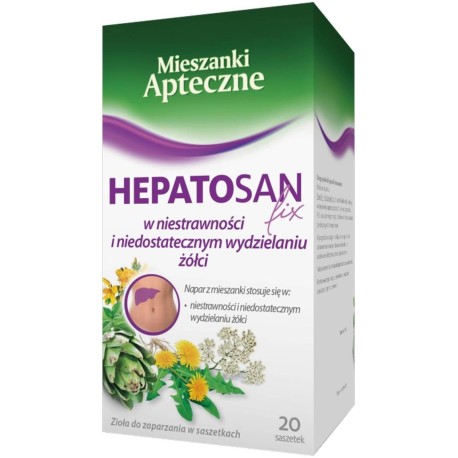 Hepatosan fix 20 x 2,0g