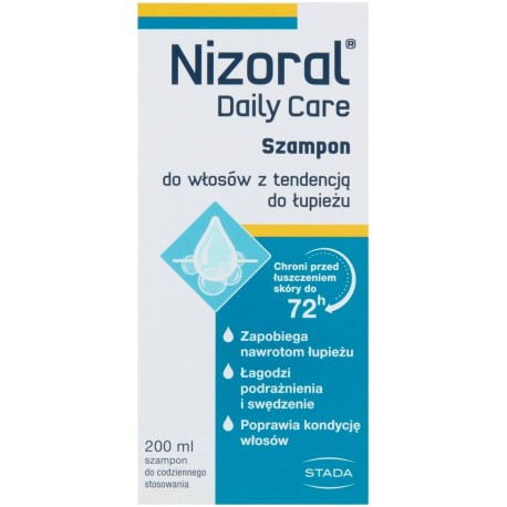 Nizoral Daily Care Szampon do włosów z tendencją do łupieżu 200 ml