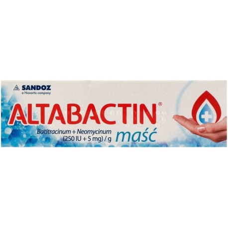 Altabactin 250 IU + 5 mg/g Maść 5 g