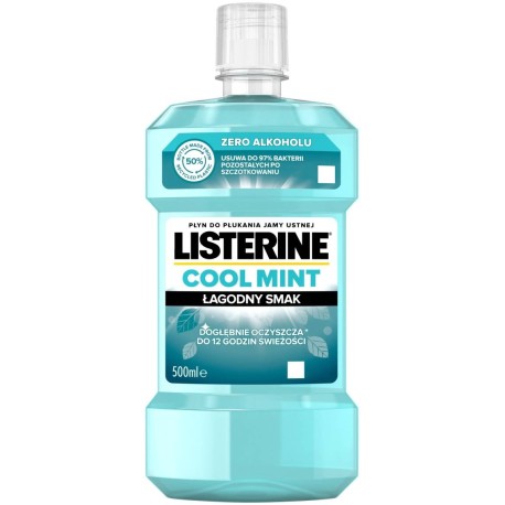 Listerine Cool Mint Płyn do płukania jamy ustnej 500 ml 