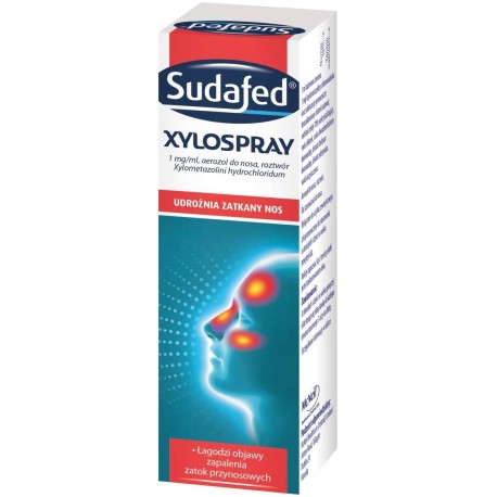 Sudafed Xylospray Aerozol do nosa 10 ml