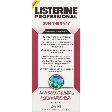 Listerine Professional Gum Therapy Płyn do płukania jamy ustnej 250 ml