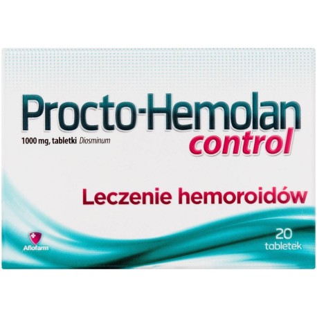 Procto-Hemolan Control Tabletki 20 sztuk