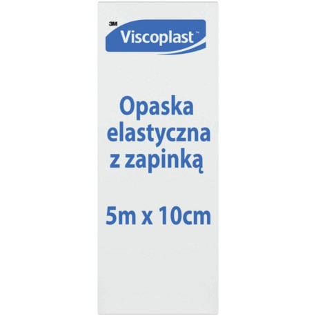 Viscoplast Opaska elastyczna z zapinką 5 m x 10 cm