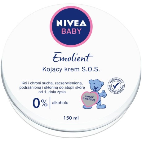 Nivea Baby Emolient kojący krem S.o.s 150 ml