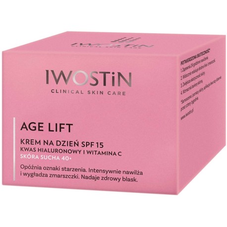 Iwostin Age Lift Krem na dzień SPF 15 skóra sucha 40+ 50 ml