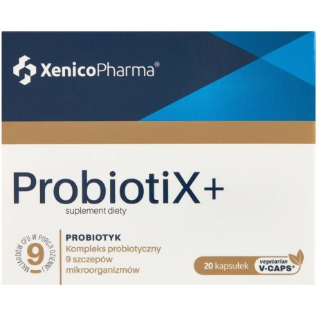 ProbiotiX+ Suplement diety probiotyk 6,82 g (20 x 341 mg)