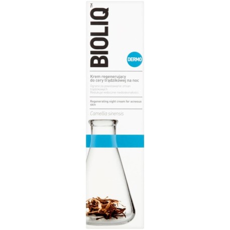 Bioliq Dermo Krem regenerujący do cery trądzikowej na noc 50 ml