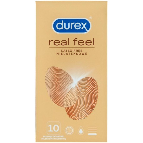 Durex Real Feel Prezerwatywy nielateksowe 10 sztuk