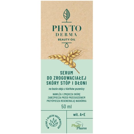 PhytoDerma Beauty Oil Serum do zrogowaciałej skóry stóp i dłoni 50 ml