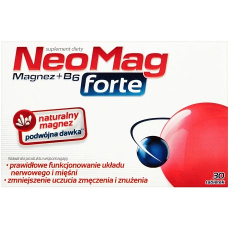 NeoMag forte Suplement diety 30 sztuk