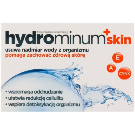 Hydrominum +skin Suplement diety 30 sztuk