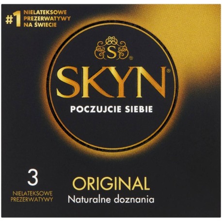 Skyn Original Nielateksowe prezerwatywy 3 sztuki