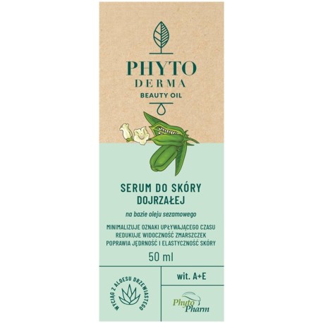 PhytoDerma Beauty Oil Serum do skóry dojrzałej 50 ml